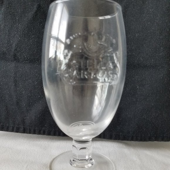 Stella Artois Dining Stella Artois Pint Chalice Glass Embossed Logo